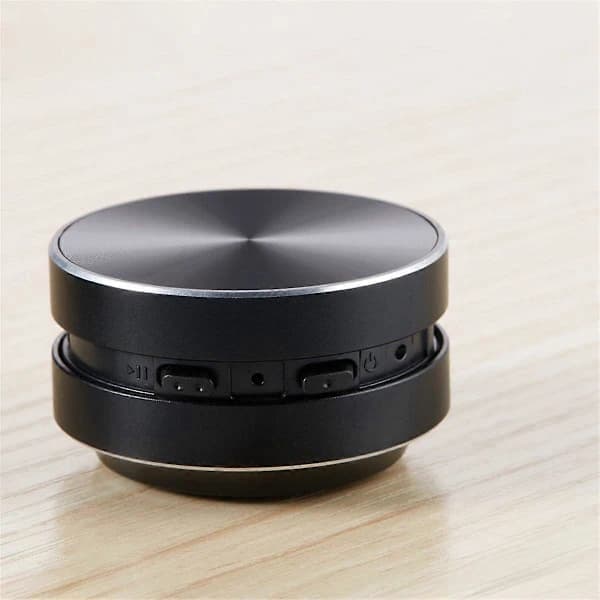 Bærbar kompatibel knogleledningshøjttaler stereolyd Bluetooth-højttaler (sølv)