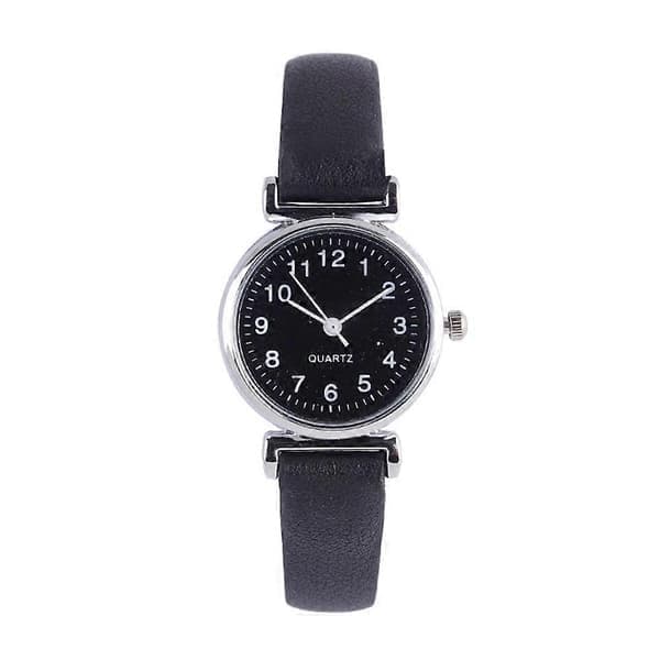*-Dameure Kvinder Lille Kvarts Analog Armbåndsur Mode Sort/One size Black/One size