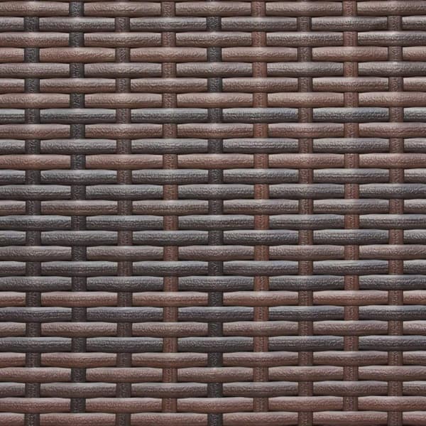 70m Vicker Reparationskit Brun Gradient Vicker Material för DIY Stol Soffa Korg