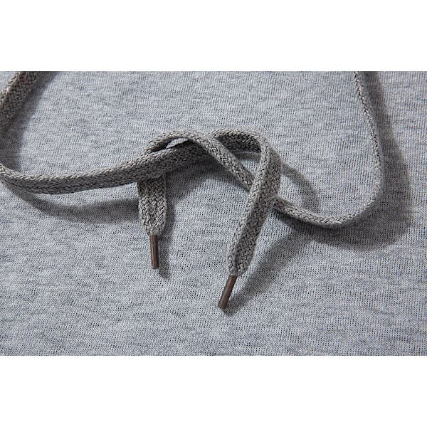 Stranger Things Tryckt Pullover Hoodie med Fleecejacka - Mörkgrå - Storlek M Mörkgrå Mörkgrå M Dark Gray M