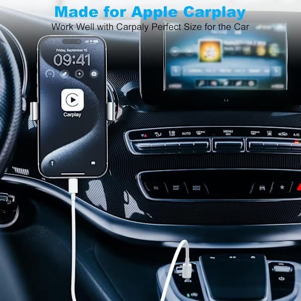 USB-C Kabel 1m – Hurtig Opladning til iPhone 15/16 & Android