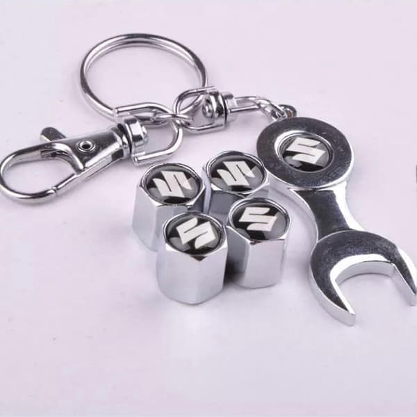 stk. Bildækventilhætter Mønstret ventilhætte til biltilbehør E 5 5 5