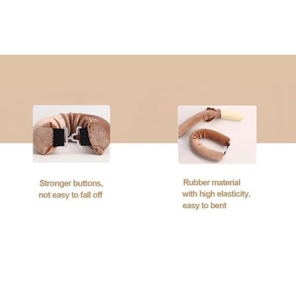Varmefri Hårkrøllere - WELLNGS - Brun Brown