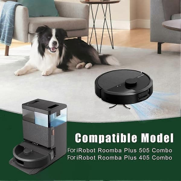 11 STK Hovedsidebørstefiltre Erstatning for IRobot Roomba Plus 505 Combo/ 405 Combo Støvsugertilbehør