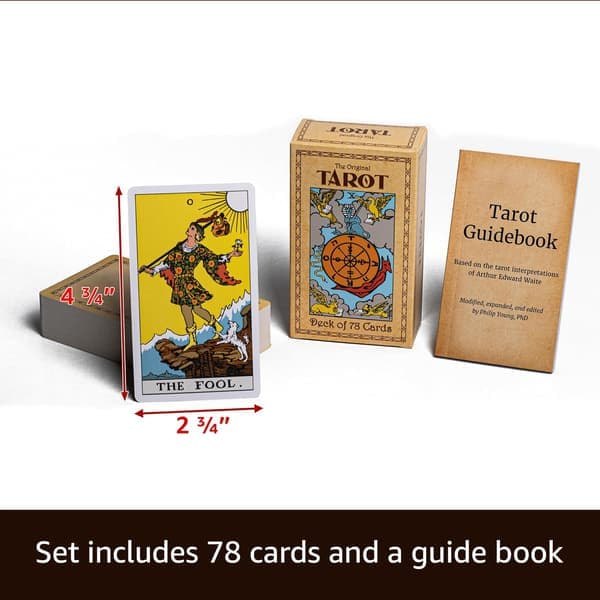 Den originale tarotstokken, 78 kort