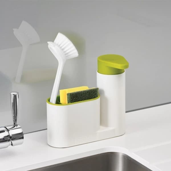 Sæbedispenser/Sæbedispensersæt - Opvaskemiddel Hvid, A