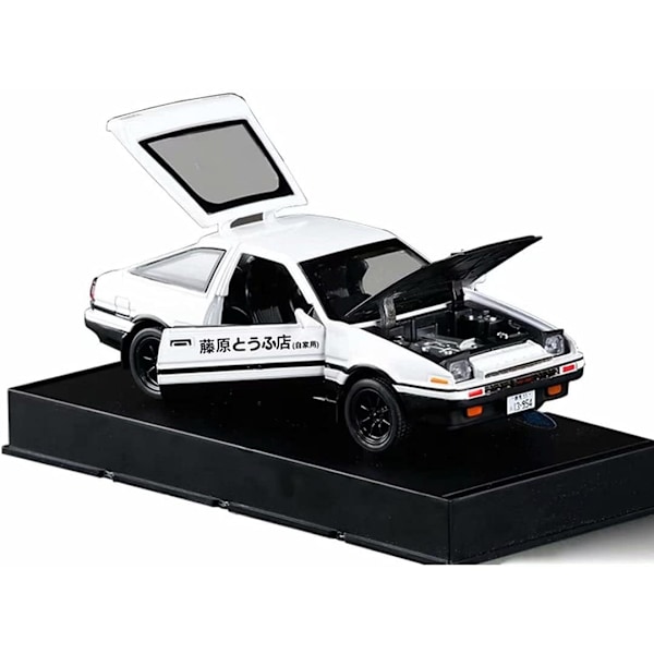 1:32 Initial D Toyota Trueno AE86 Legering Die-Cast Bilmodel Sportsvogn Legetøj Til Børn Og Voksne