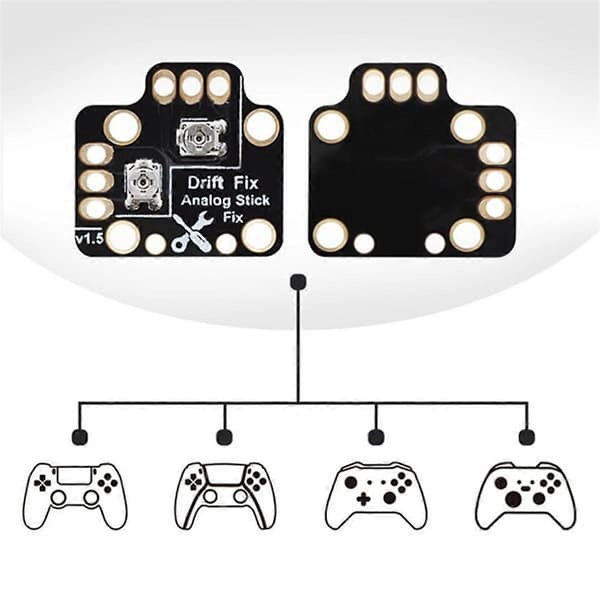 Gamepad Joystick Drift Reparationskort til //X