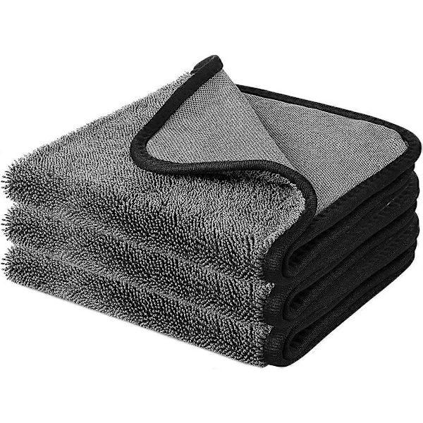 3-pak Shiny Bath XXL tørrehåndklæder, hurtigtørrende håndklæder 40x60cm, brusekabinehåndklæde til rem {GKS}