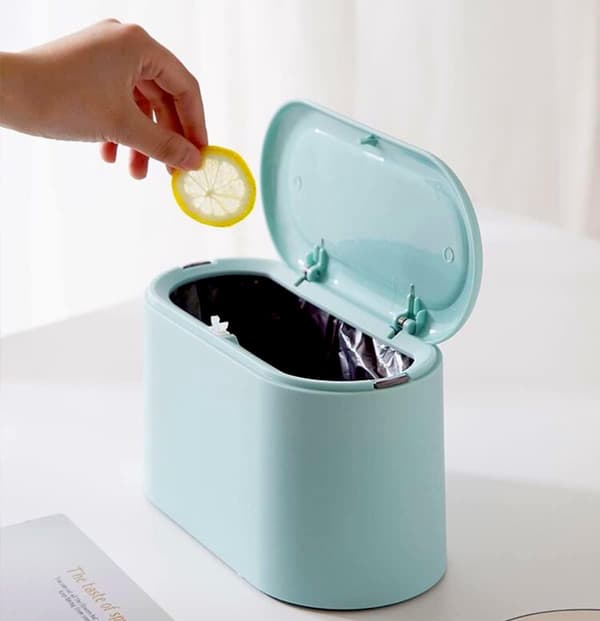 Søppelbøtte - Sensor Søppelbøtte - Robust - Benkeplate Søppelbøtte - Mini Søppelbøtte - Skrivebord