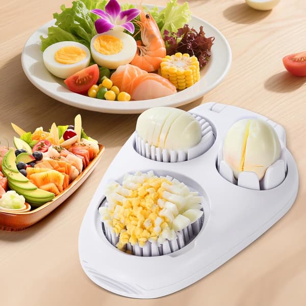 Eggdeler - Multifunksjonell Eggdeler - 3-posisjons Eggdeler - Tåler Oppvaskmaskin