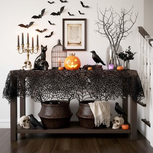 Bordløper - 45*183cm - Halloween Bordløper - Polyester Bordløper - Duk