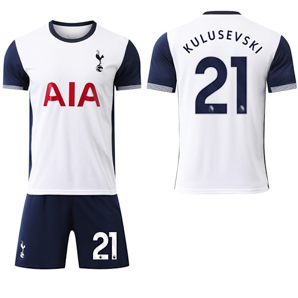 2024-25 Ny Tottenham Hotspur Hemmafotbollströja NR 21 NR 21 utan strumpor NO.21 without socks #24