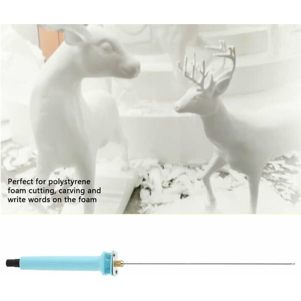 30W 25cm Elektrisk Varmtrådskutter, Elektrisk Polystyrenkutter, Skumkutter Graveringspenn Elektrisk Varmtrådskutter Polystyren Varme Kutterpenn(U
