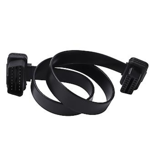 OBDII 16-nastainen uros-naaras jatkojohto Auton diagnostiikkajohto OBD2-skannerille Koodinlukija 0,6 m / 2 jalkaa