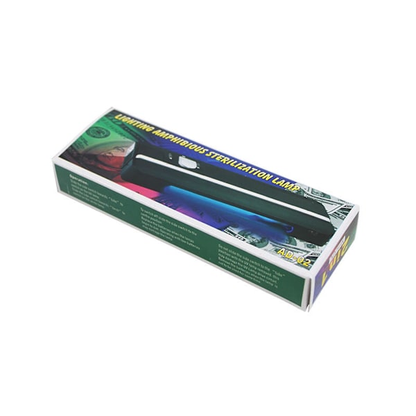 Uusi 254 nm lyhytaaltoinen UV-lamppu fluoresoivien postimerkkien ja seteleiden tarkastukseen