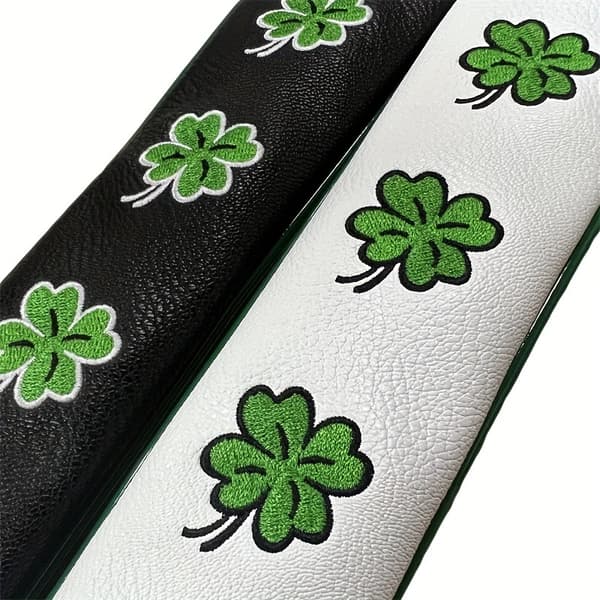 Golf Alignment Stick Cover Övningsstav Skydd Vit