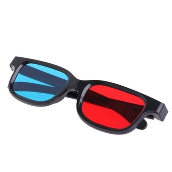 Röd-blå 3D-glasögon, 3D-glasögon för visning av 3D-filmer/