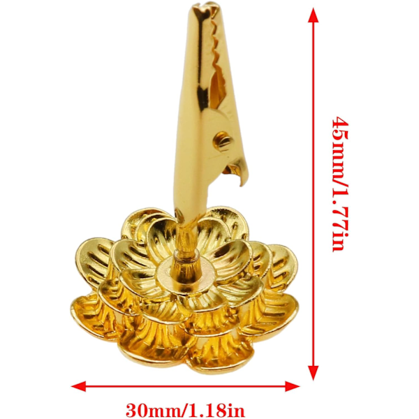 2 ST Holdere til Røgelsesklemmer 45x30mm Tændstikbeholder til Røgelse Spiral Røgelsesbrænder med Lotusbase til Boligindretning