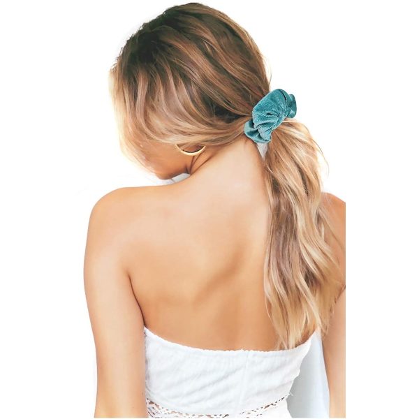 12 st - Scrunchie - Hårband - Håraccessoar - Hårknut - Hårband - Håraccessoarer