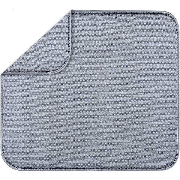 18\" x 11\" Oppvaskmatte, for kjøkkenbenk, vendbar A