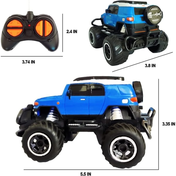 Elbil för barn, terrängbil, elektrisk leksak terrängbil, 30 km/h höghastighets 2wd Rc-bil