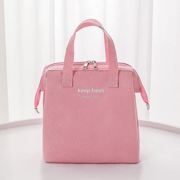 Matboks Isolerende Matboks Stor Vanntett Matpose (Rosa)