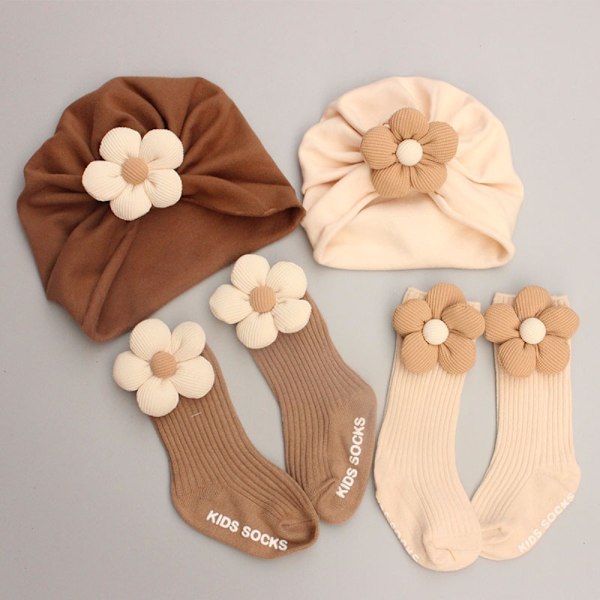 Pandebånd Turban BRUN TYND STIL S BRUN TYND STIL Brown thin style S Brown thin style S