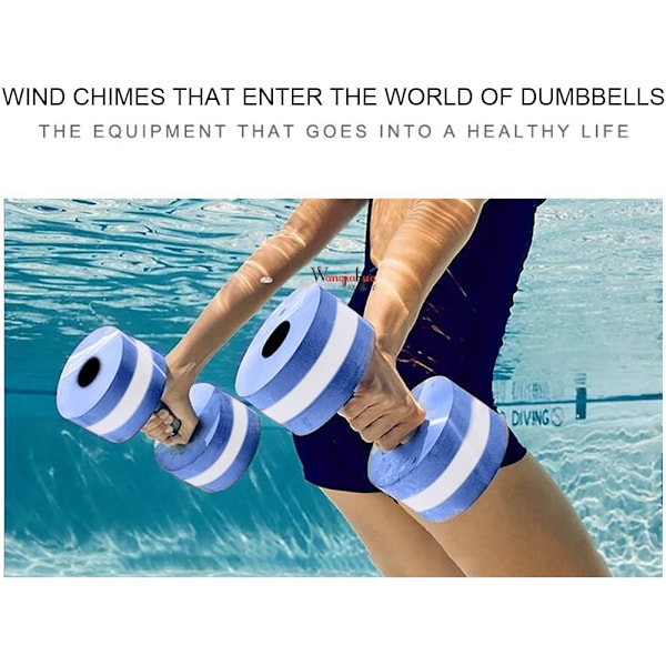 Vattendumbbells Vattenträning Dumbbells Vattengymnastik