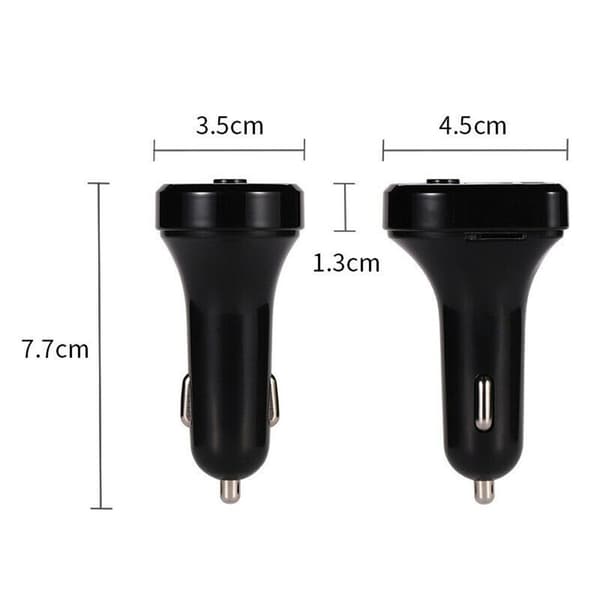 Bluetooth-auton FM MP3-soitin USB-laturi
