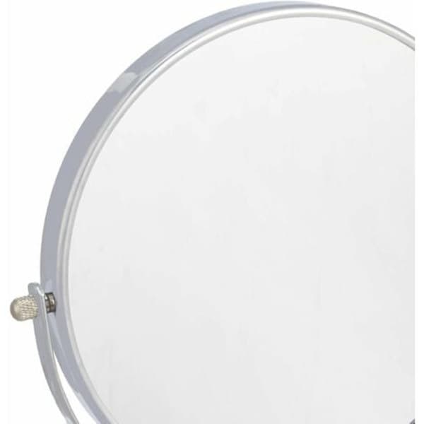 Väggmonterad spegel, 1x/5x förstoring, krom