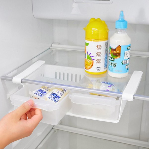 Kylbox Organizer Förvaringslåda VIT White