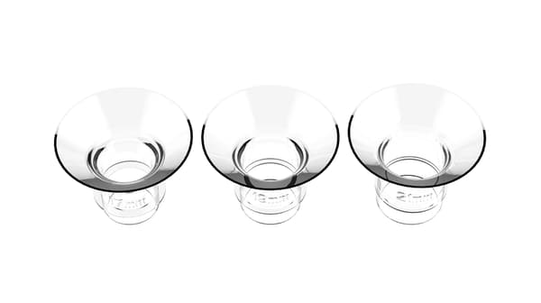 17mm/19mm/21mm Flensinnlegg Kompatibel med Medela / Willow / TS_OF