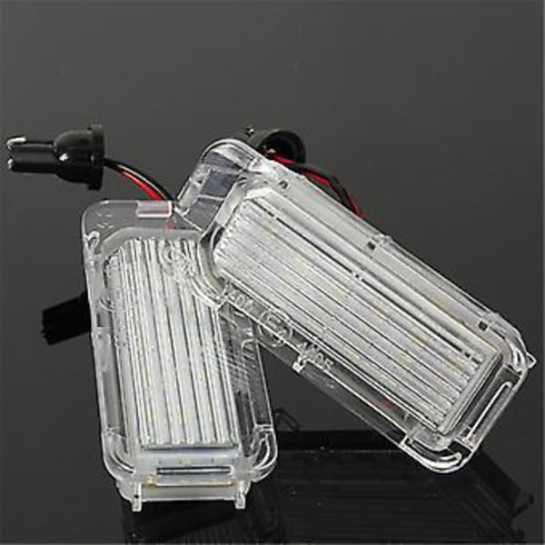 2 stk LED Nummerpladelygte Til Ford Focus Fiesta Kuga Mondeo Grand( )