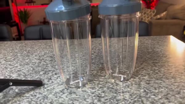 Blender Tilbehør - Pakke med 4 - Erstatnings Blender Kopper Passer til Nutribullet Blender