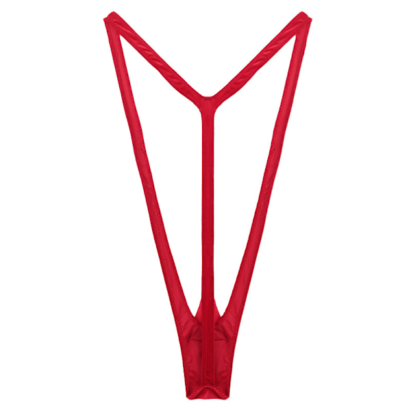 Mankini för män, roliga jultomteunderkläder, badkläder