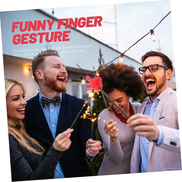 5-delars blandade festpekfinger-pusselleksaker för barn - Uppblåsbart set