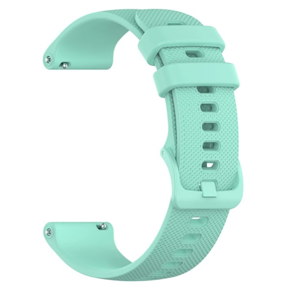 20 22mm Silikonarmband för Garmin Venu 3 Band Forerunner 265 255 245 Music Vivoactive 4 Band för Garmin Venu Sq 2 Plus Armband Teal Teal Teal 20mm