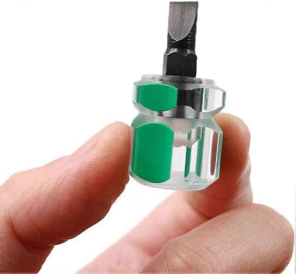 6-Piece Small Screwdriver Set, Multifunctional Phillips Screwdriver and Flat Screwdriver, Carpenter Tools