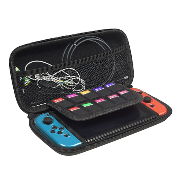 Etui Kompatibelt med Nintendo Switch Lite Oppbevaringsveske black