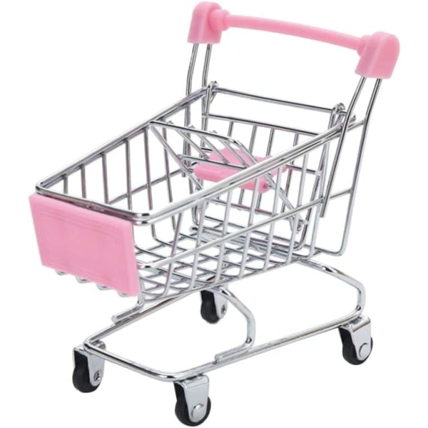 Mini Supermarktsvagn Leksak Shoppingvagn Praktisk Vagnmodell