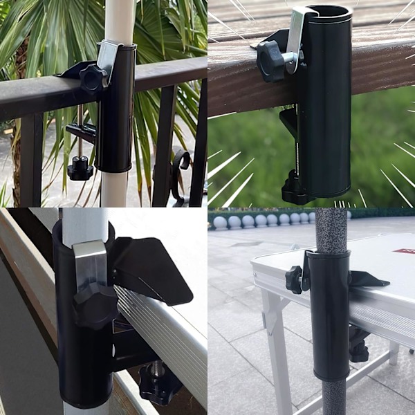 Parasollstativ, Balkongparasollhållare, Strandparasoll Univer, ZQKLA