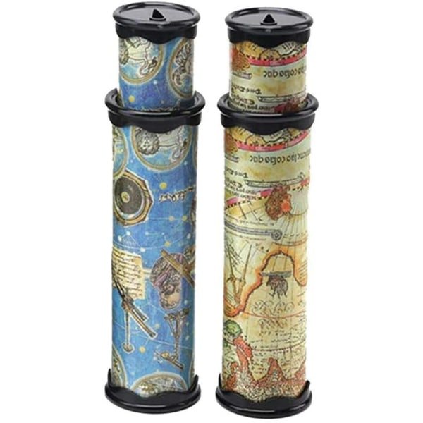 2 stk Klassisk Verden Kaleidoskop, Magisk Kaleidoskop, Beste Bursdagsgave av G