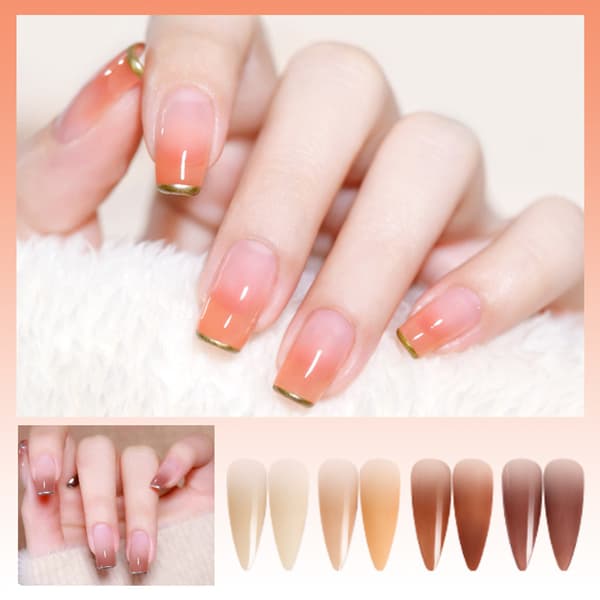 Gradient Pink Nail Art Magic Mirror Pulver - 16 farver A