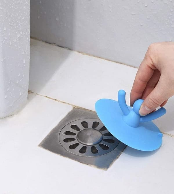 Vaskestopper Universal - Silikon Badekar Avløpsstopper Plug Cover - Badekarstopper m/ H&