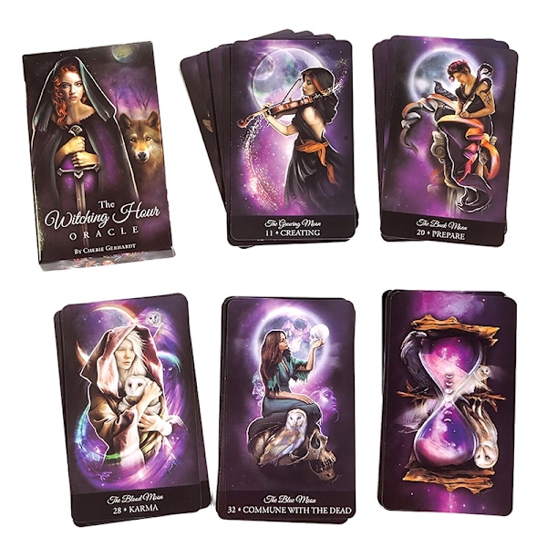 The Witching Hour Oracle -korttipakka Tarot Ennustus Perhe - Täydellinen Monivärinen Multicolor one size