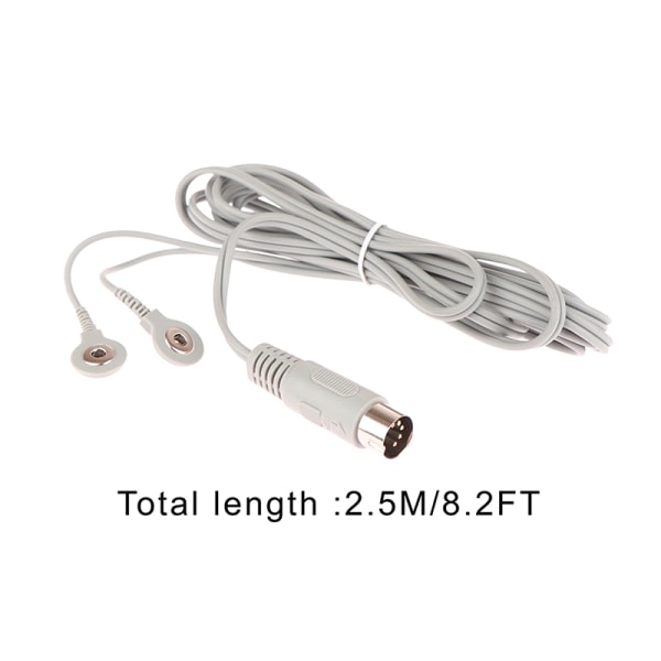 5 Core Socket Wire Kabel / Elektrodtrådar Elektrisk Muscle Sti