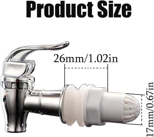1-pack dryckesautomat kran, anti