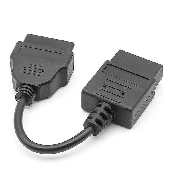 For 9-bens kabel OBD1 til OBD2 16-bens diagnostisk interfacekabel