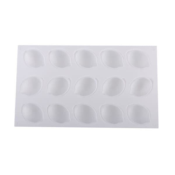15-kopps non-stick muffinsformer Sitronform Bakeform Muffinsbrett Silikonmaterial Kakeform Form